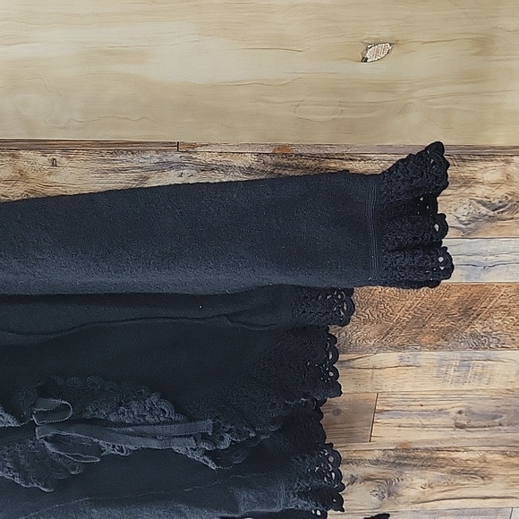 Black Wool Cardigan 1X - Picture 4 of 4